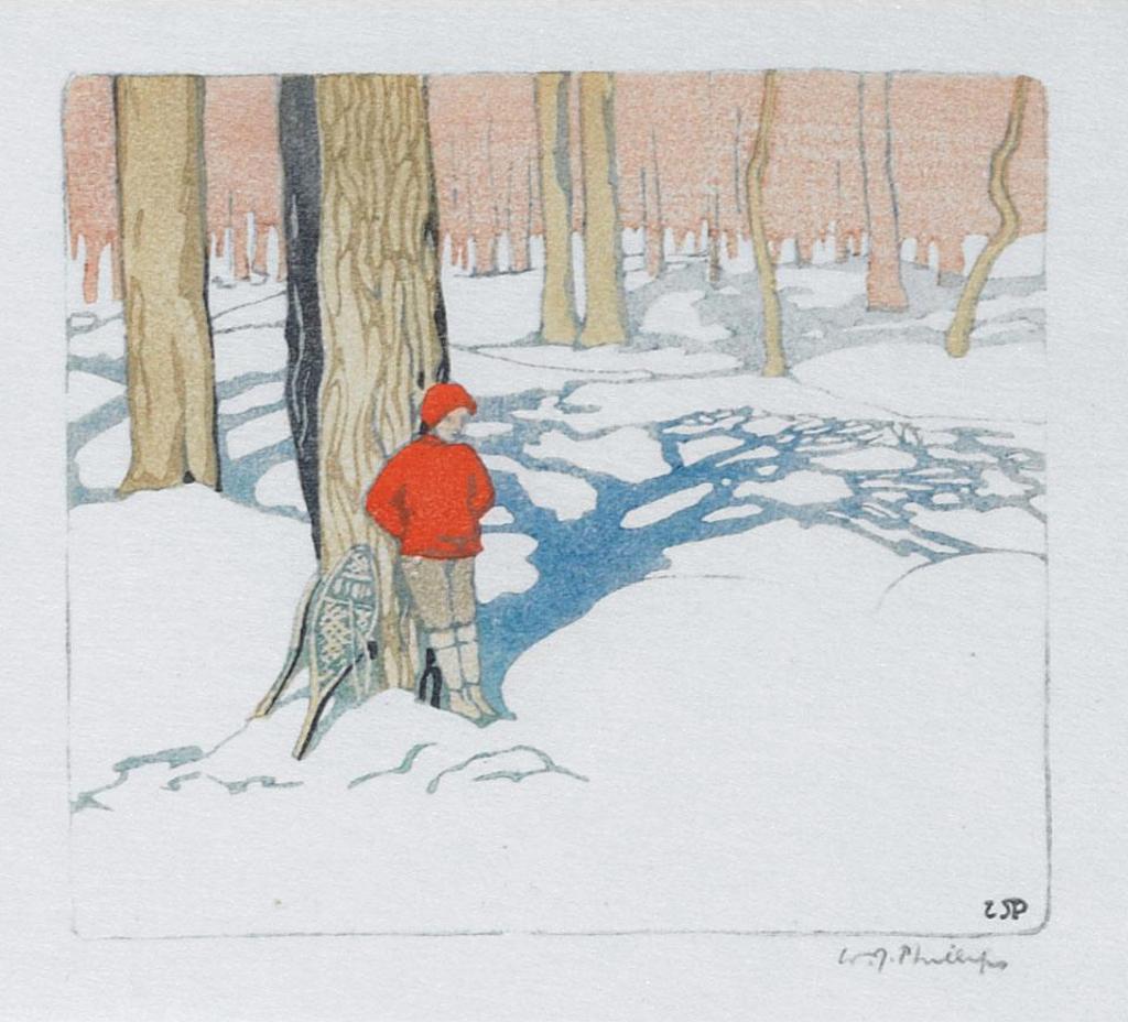 Walter Joseph (W.J.) Phillips (1884-1963) - Winter Woods
