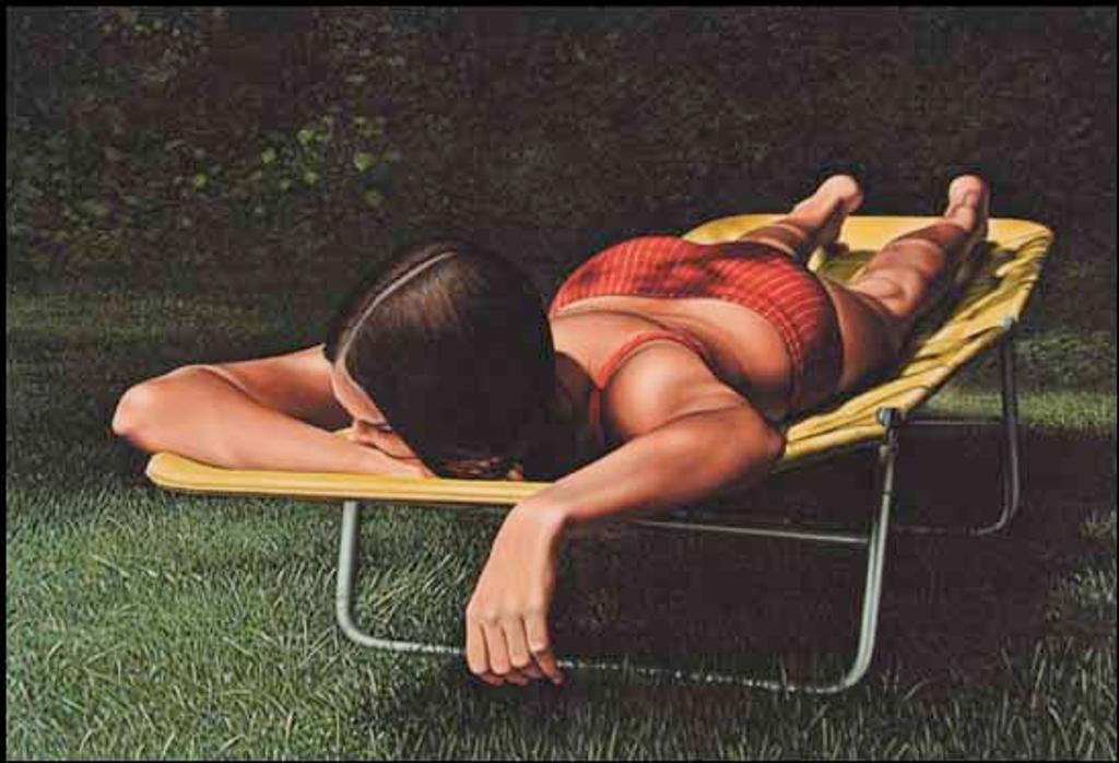 Ken (Kenneth) Edison Danby (1940-2007) - Sunning