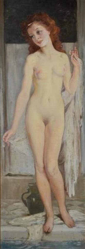 Maria Szantho (1898-1984) - Standing nude