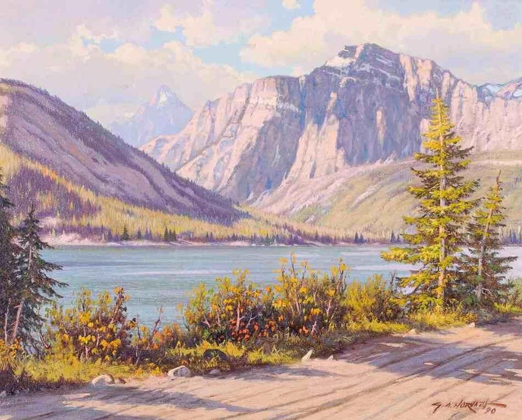 George A. Horvath (1933-2012) - Spray Lakes / Alta.; 1990