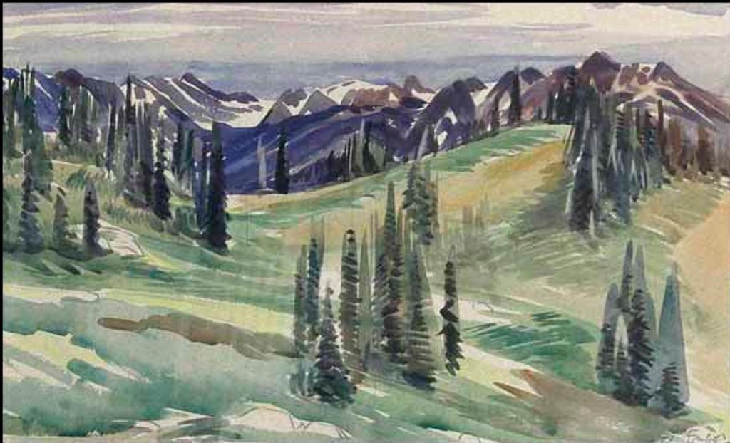 John Ensor (1905-1995) - On Mount Revelstoke (02092/2013-1156)