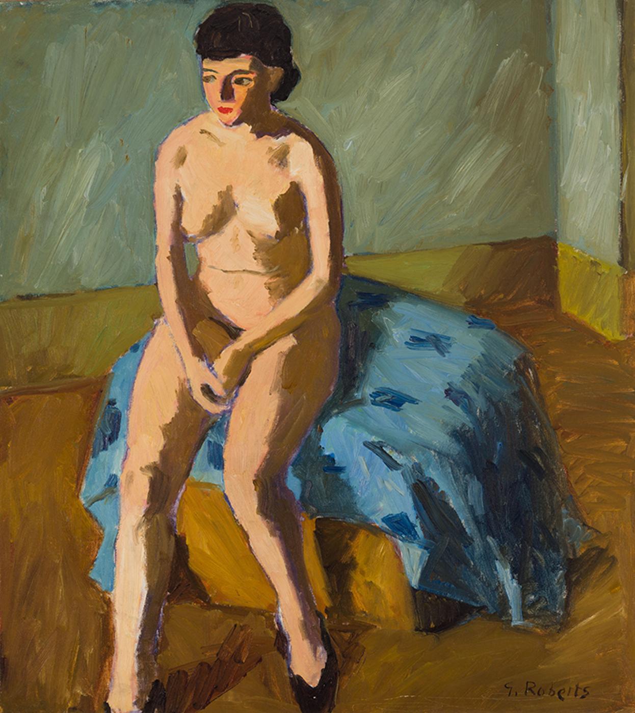 William Goodridge Roberts (1921-2001) - Sitting Nude