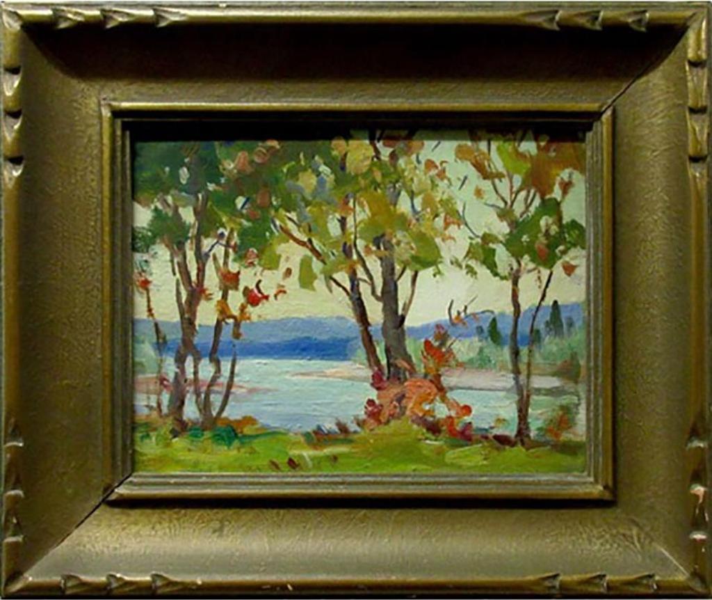 Erna Nook Jackson (1886) - Lake In Autumn