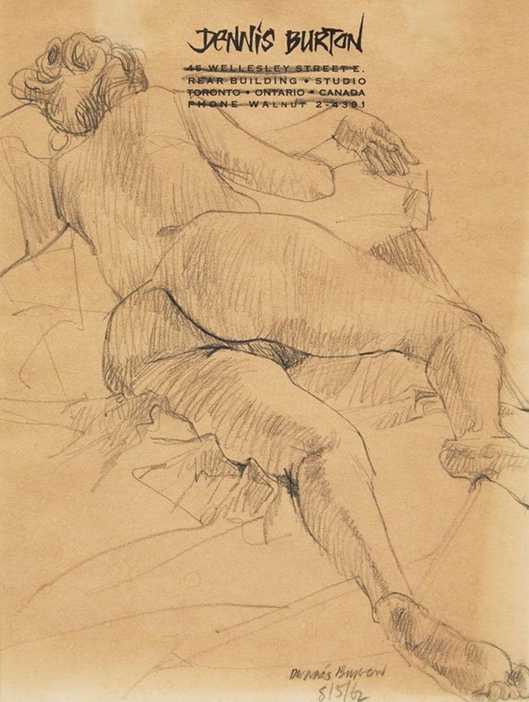 Dennis Eugene Norman Burton (1933-2013) - Reclining Nude