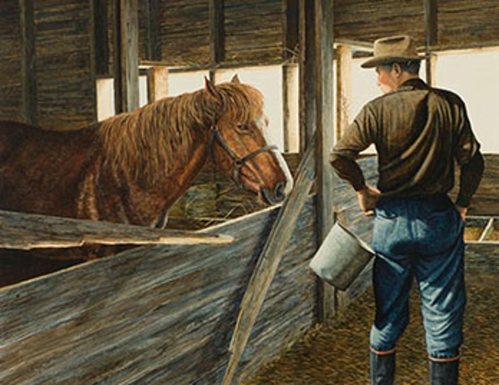 Leonard (Len) James Gibbs (1929-2010) - Broken Stall