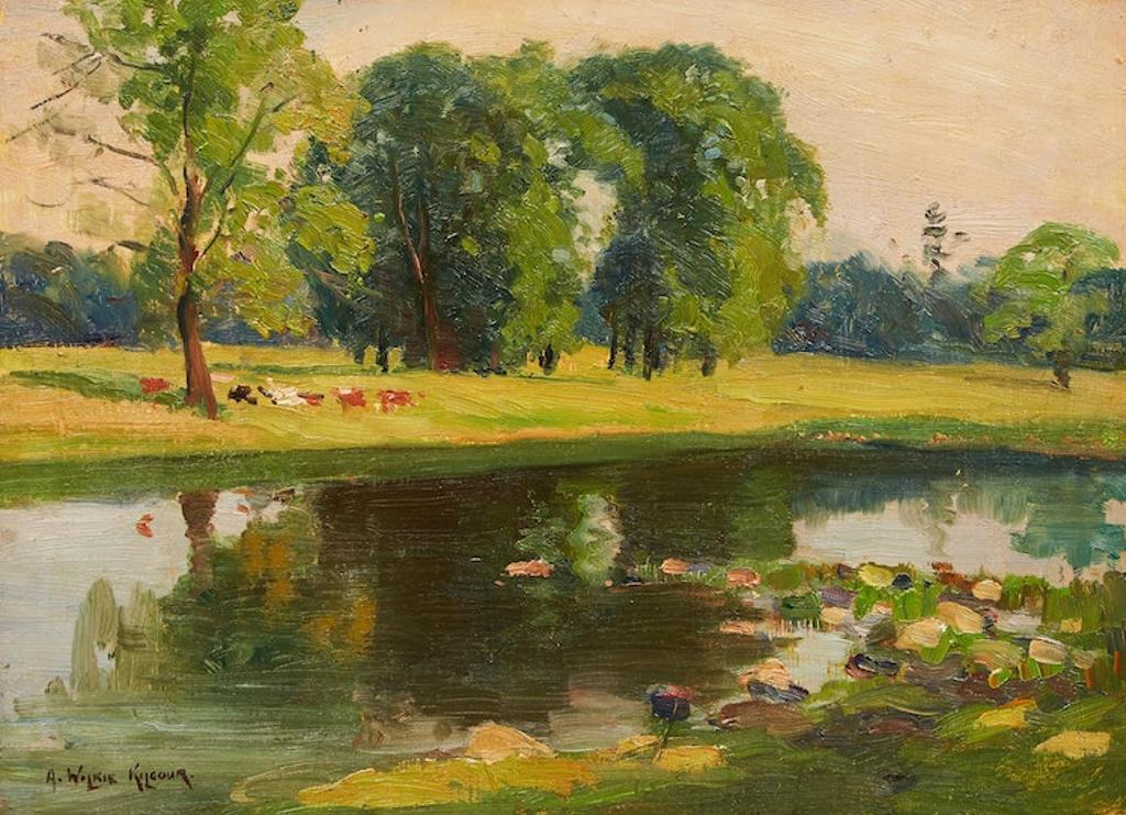 Andrew Wilkie Kilgour (1860-1930) - Pastures Near Senneville, Que