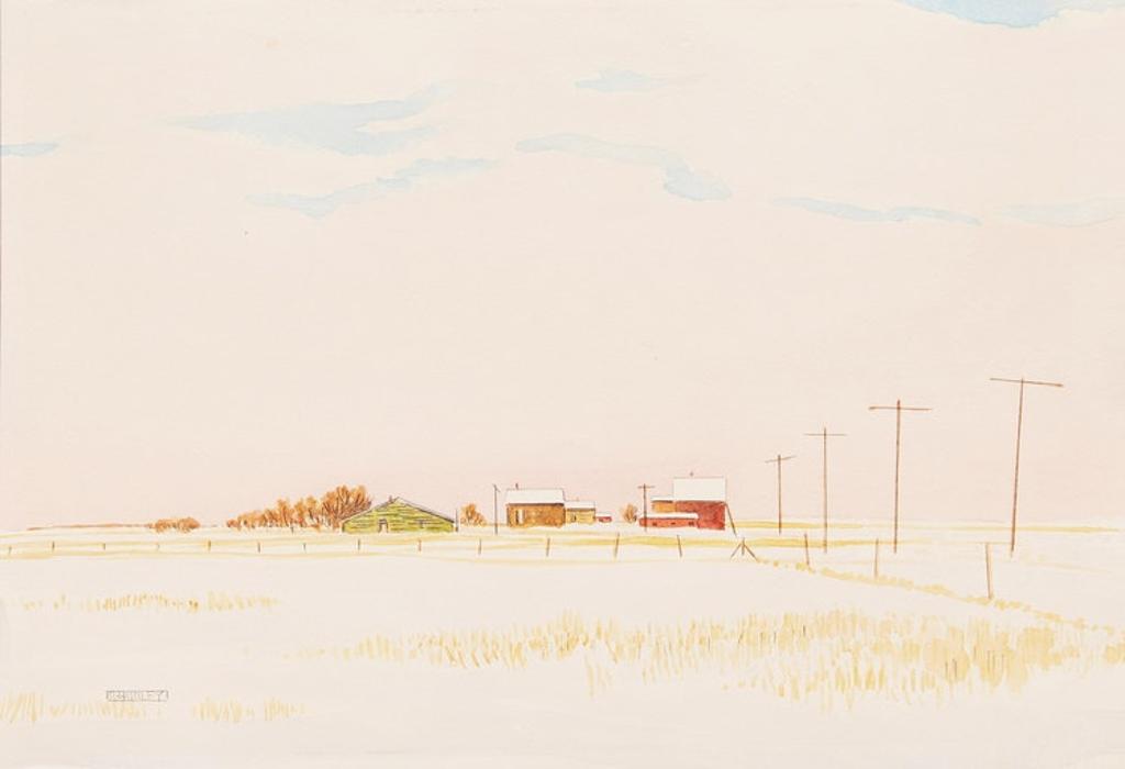 Robert Newton Hurley (1894-1980) - Prairie Landscape
