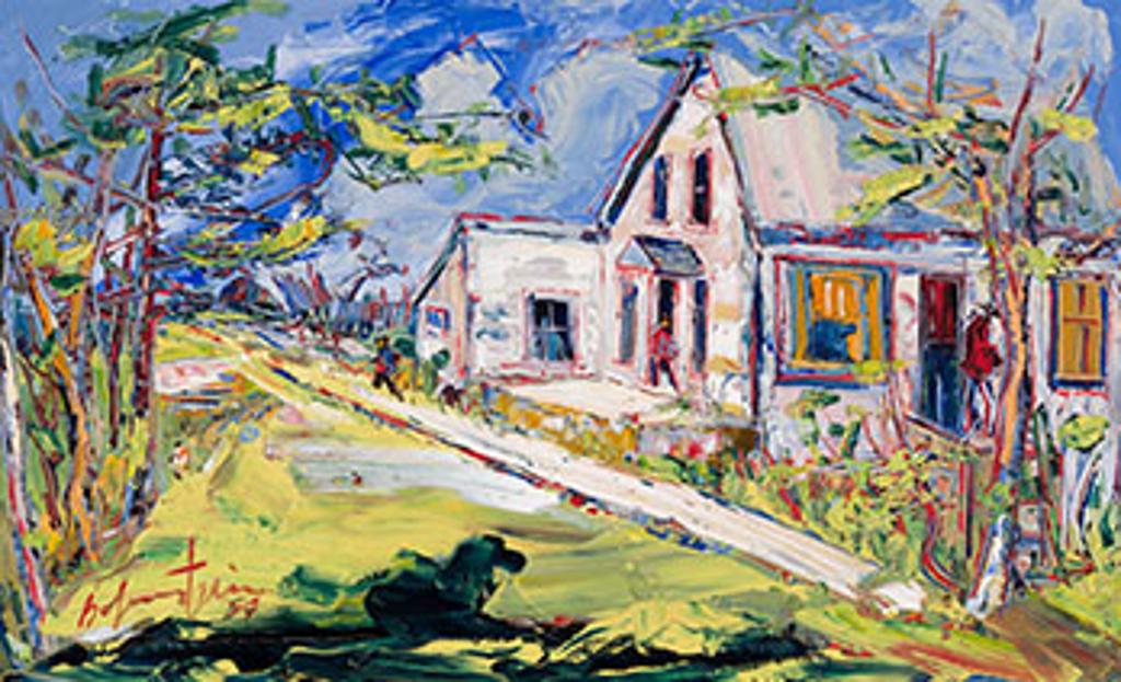 Samuel (Sam) Borenstein (1908-1969) - Farmhouse, Summer