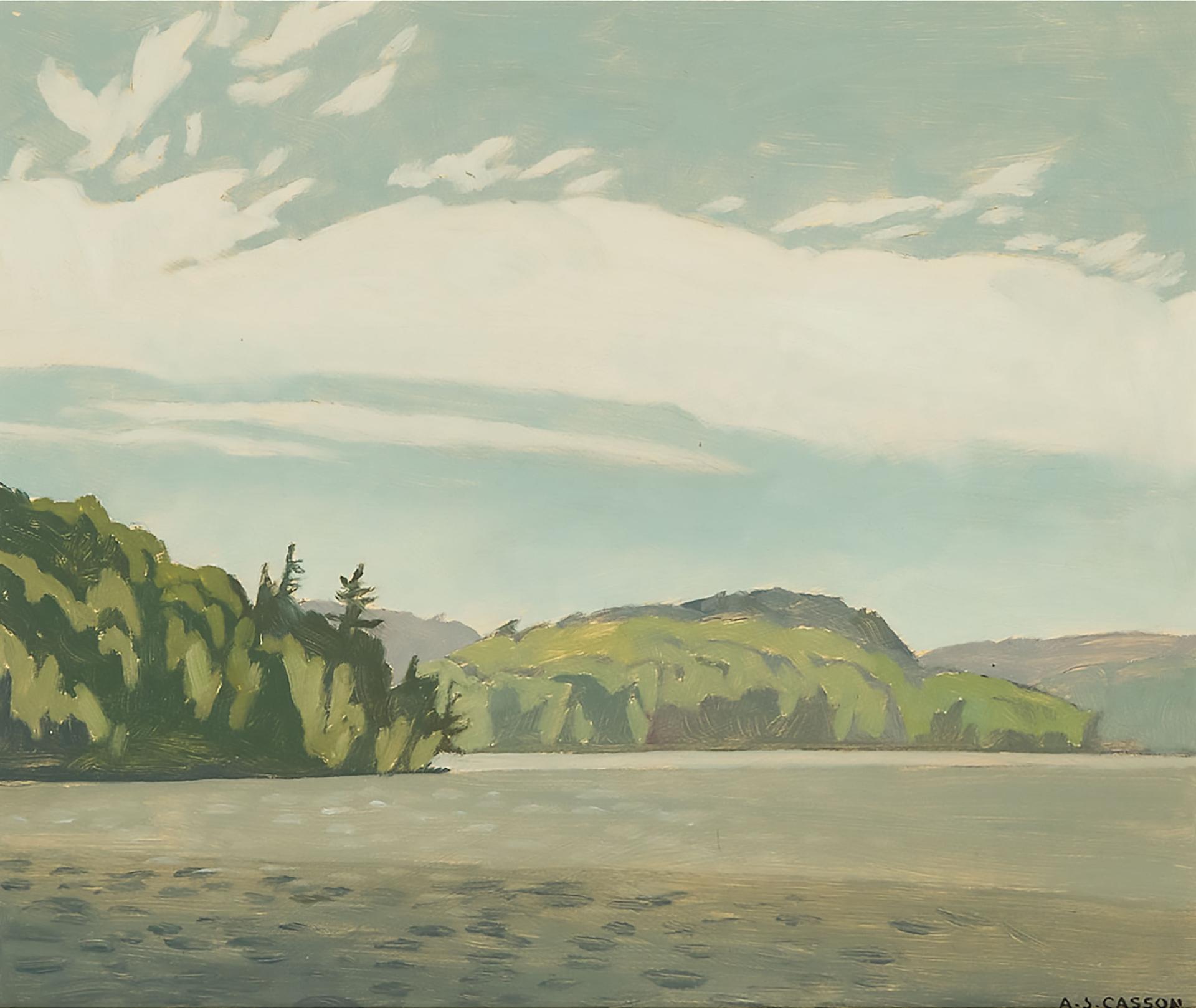 Alfred Joseph (A.J.) Casson (1898-1992) - Diamond Lake, 1976