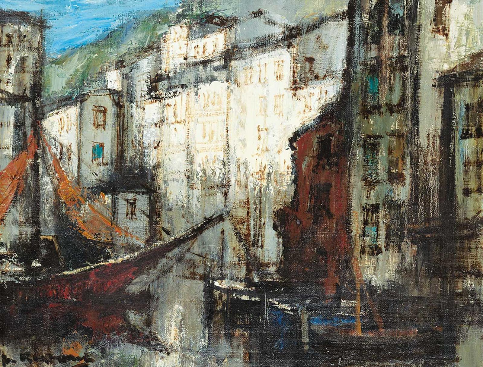 Johannes Korthals - Camogli, Italian Harbour near Genova