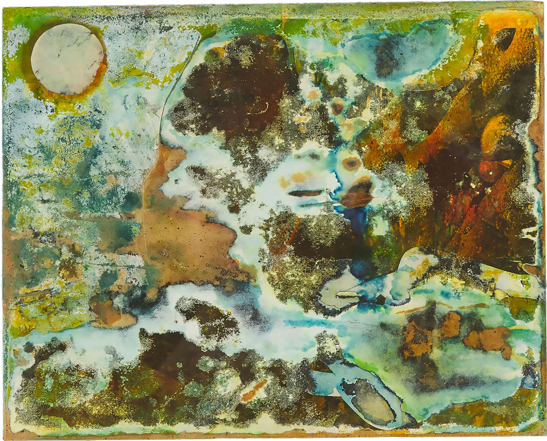 Romare Howard Bearden (1911-1988) - Untitled (Landscape), Ca.1970s