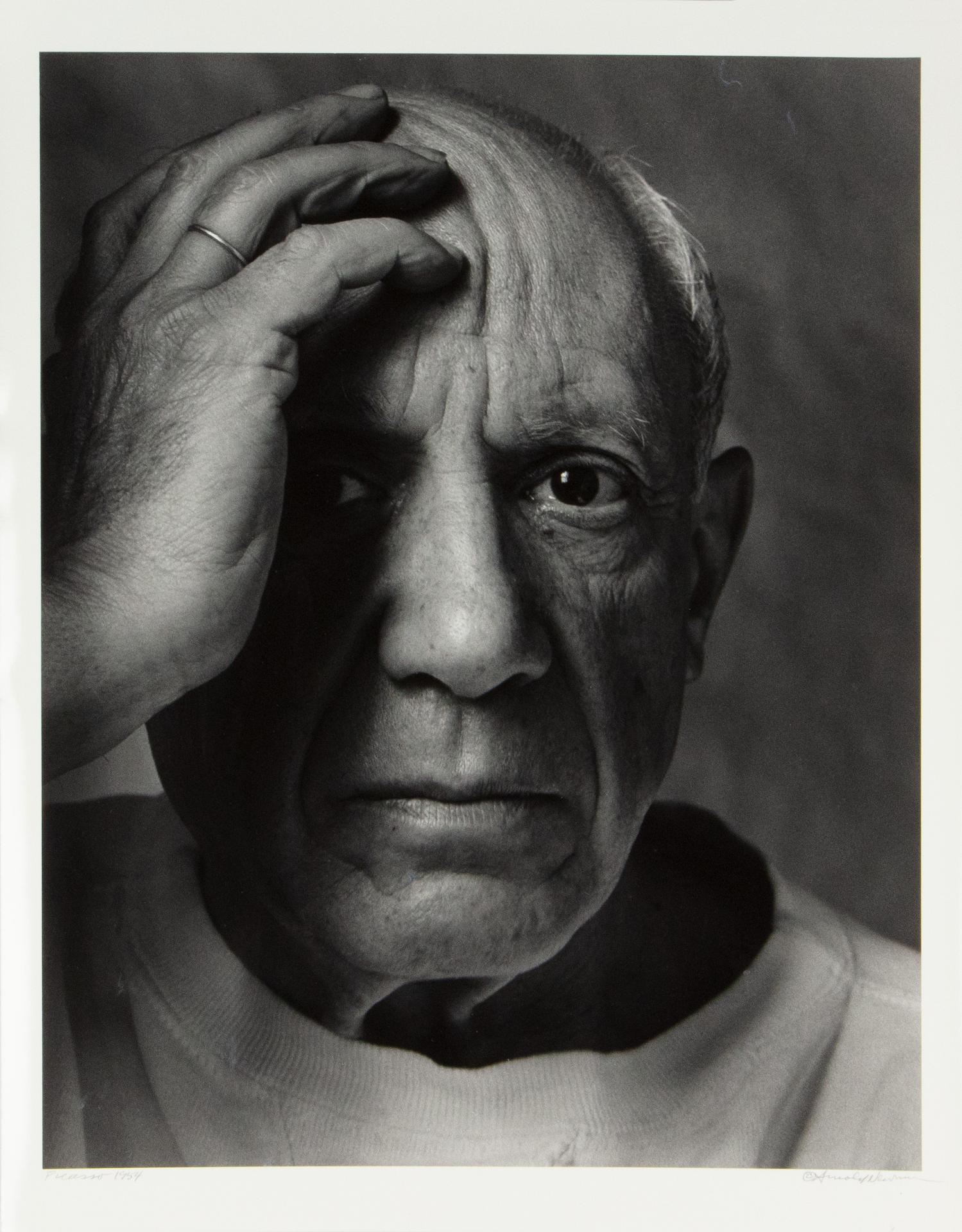 Arnold Newman (1918-2006) - Pablo Picasso, Vallauris, France, 1954 (édition postérieure / later edition)