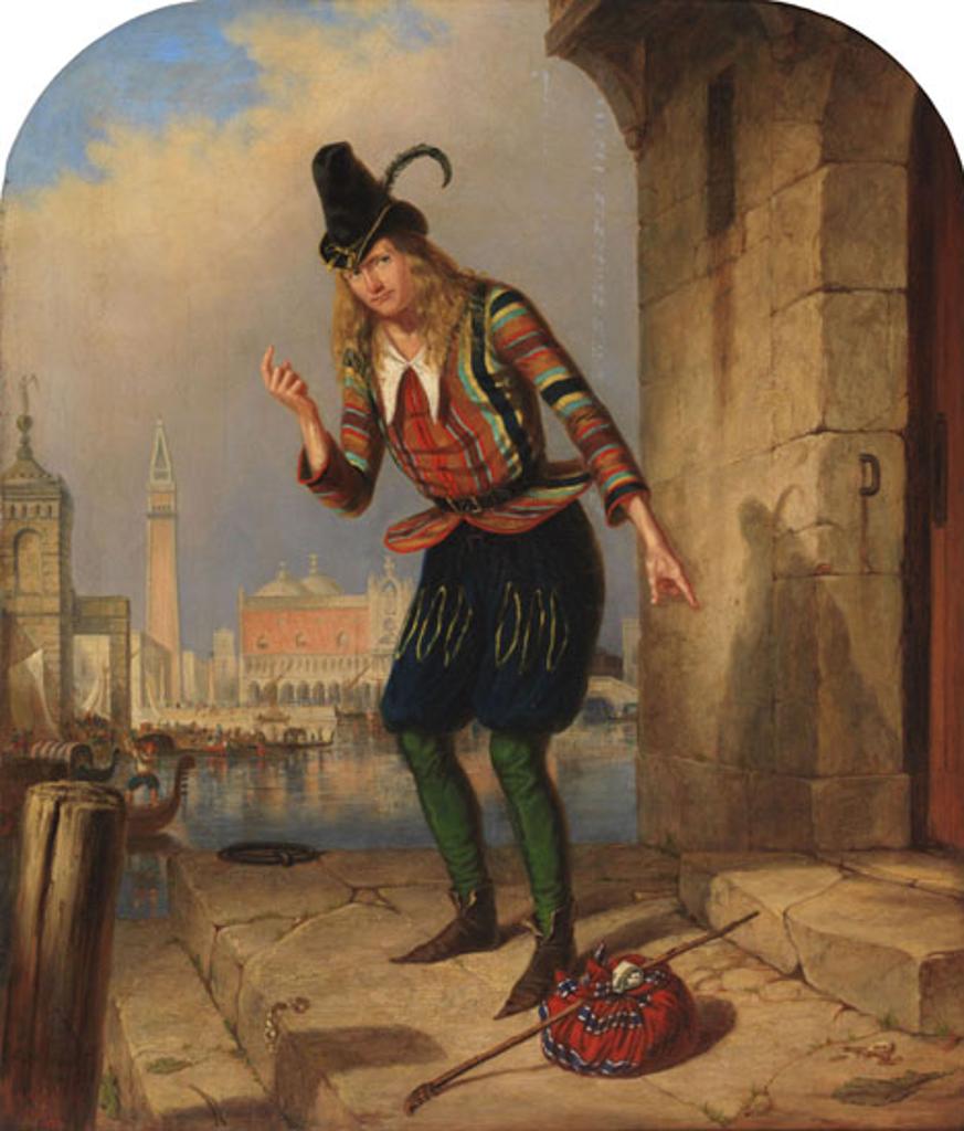 Cornelius David Krieghoff (1815-1872) - Shylock's Servant