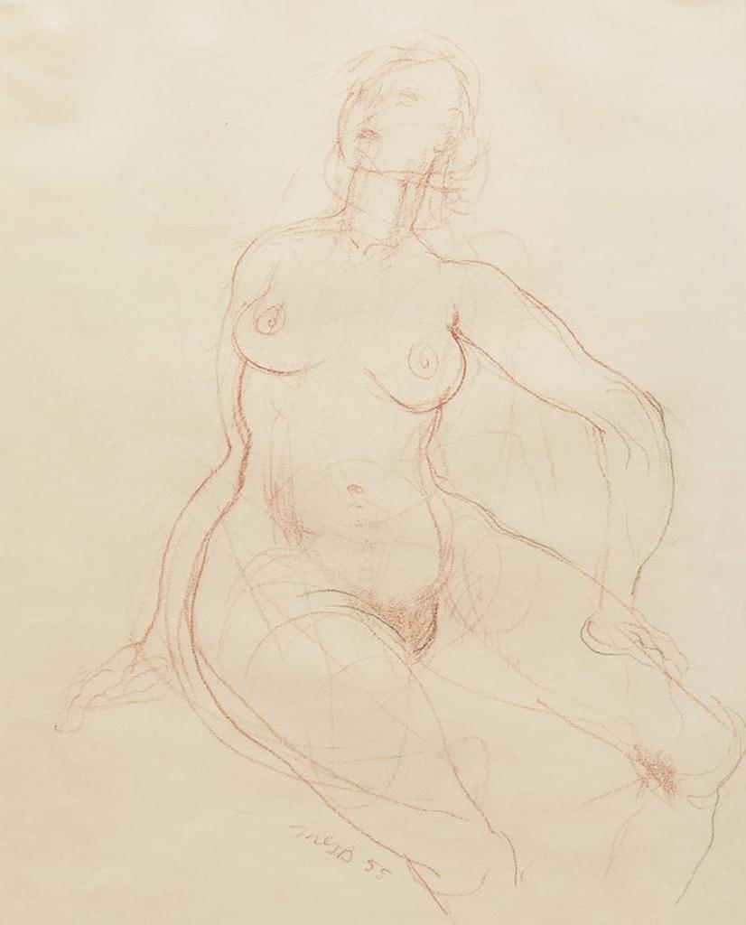 Miller Gore Brittain (1912-1968) - Study of a Female Figure