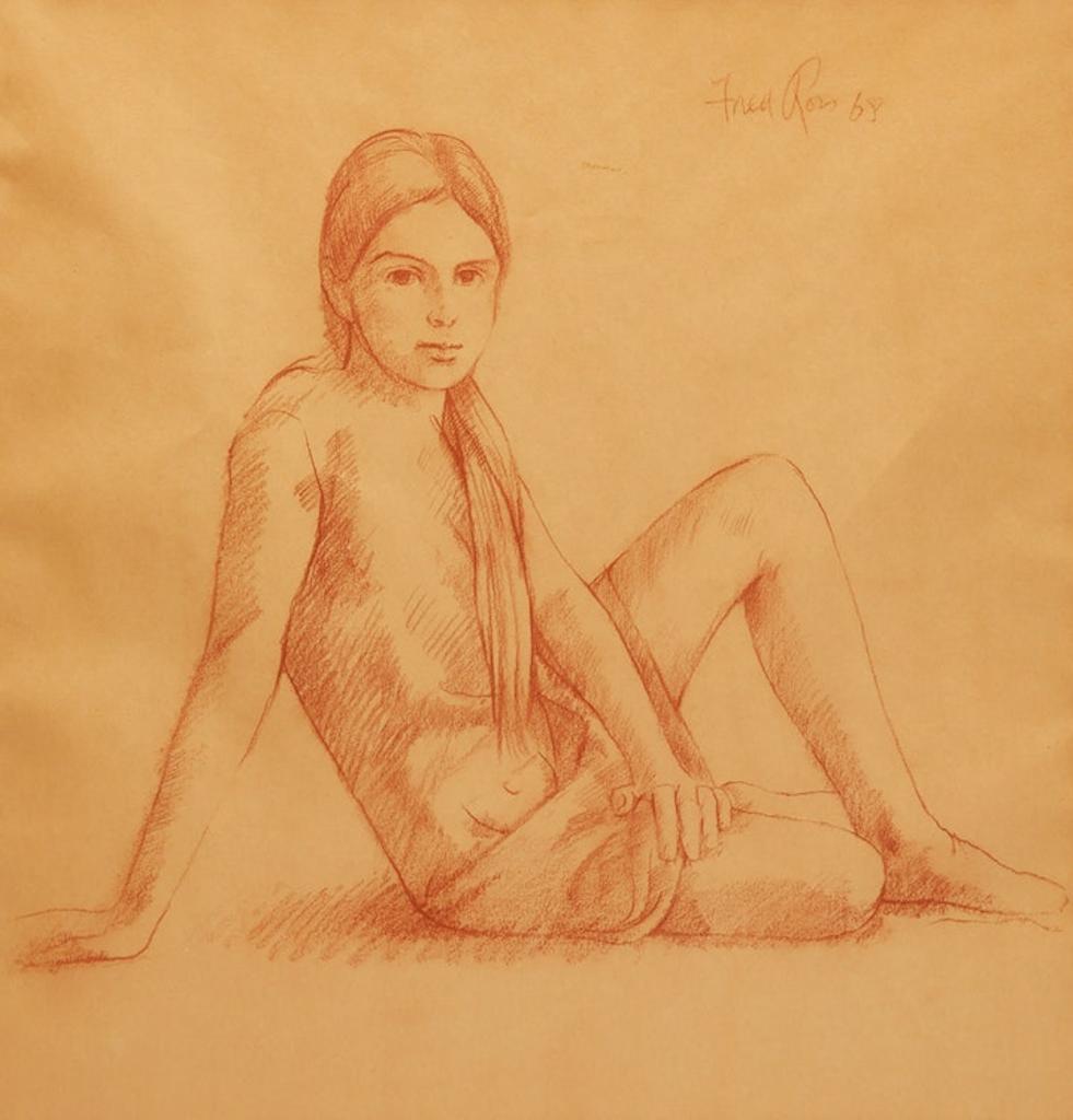 Fred Ross (1927-2014) - Seated Woman
