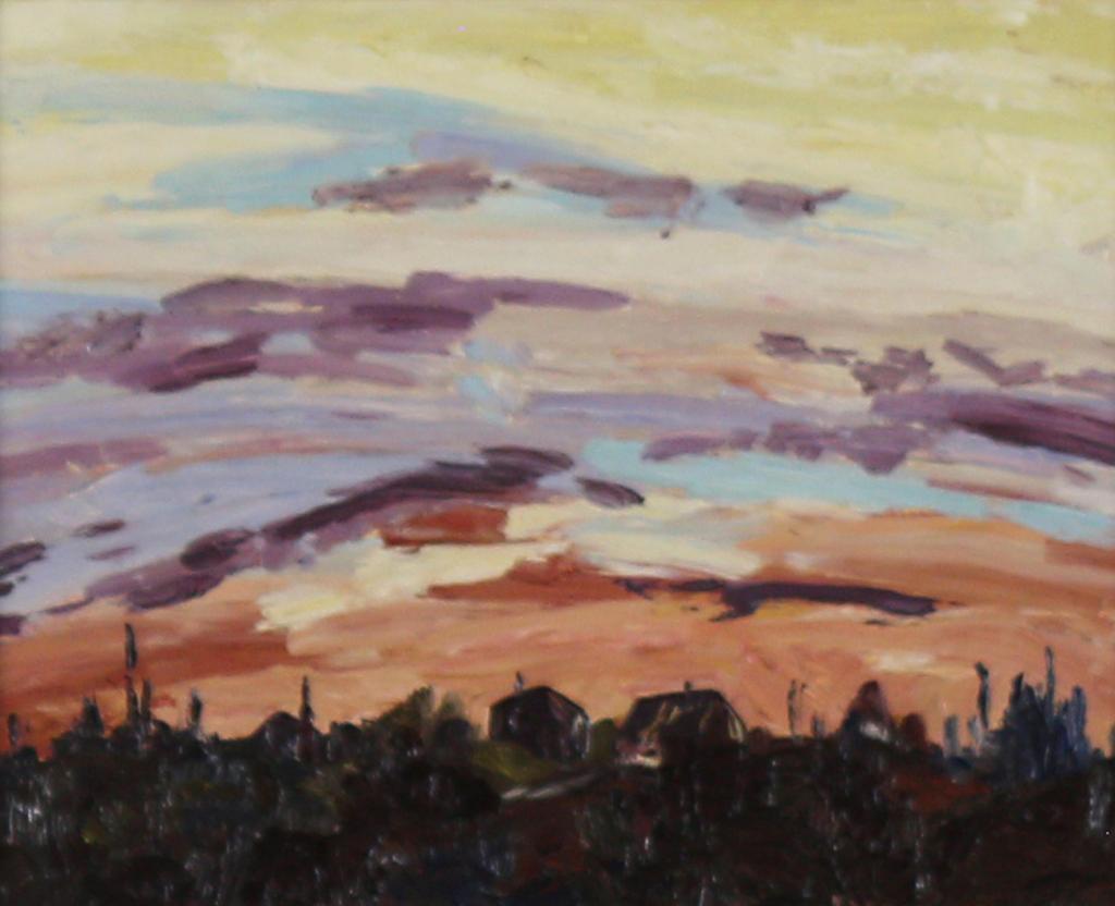 Arthur George Lloy (1929-1986) - Evening Sky; 1965