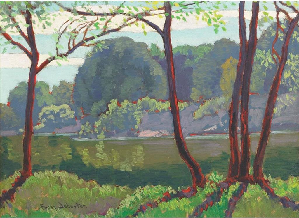Frank (Franz) Hans Johnston (1888-1949) - Spring Landscape