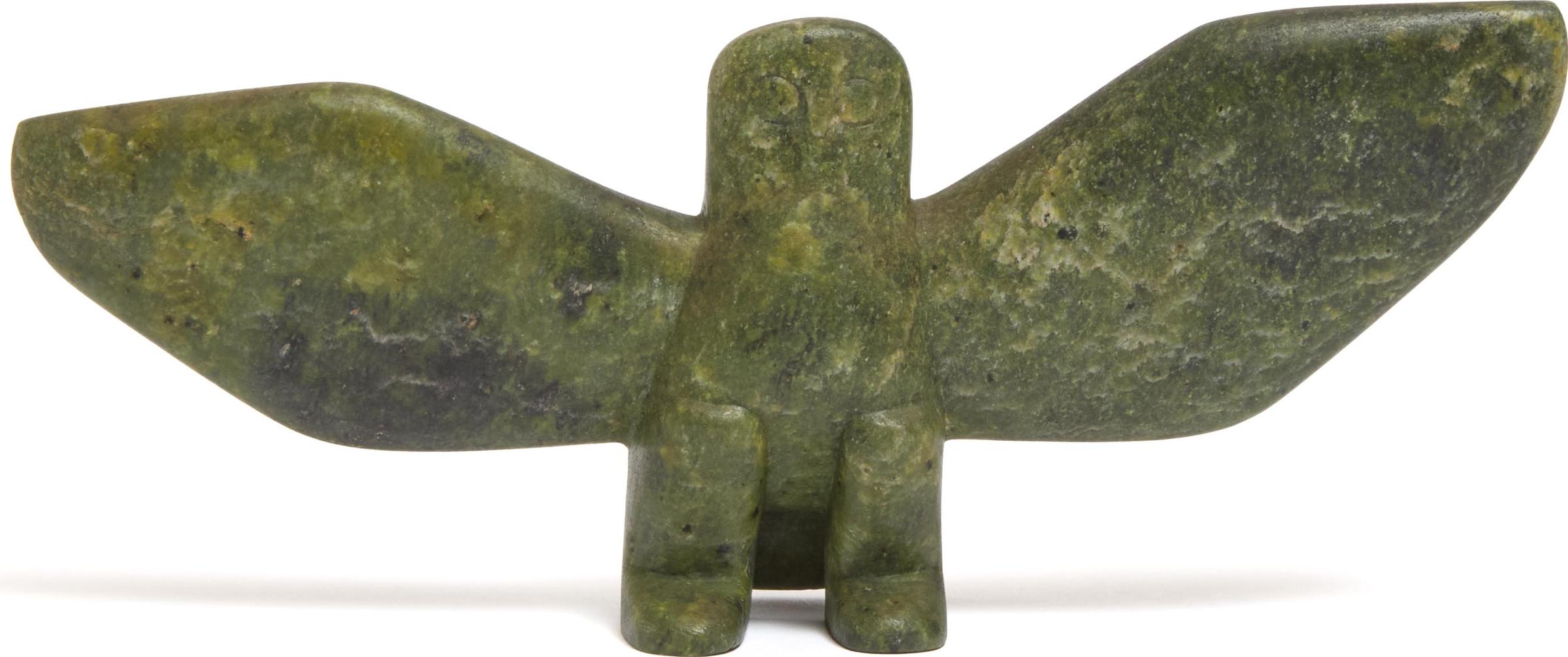 Latcholassie Akesuk (1919-2000) - Owl With Outstretched Wings, Ca. 1960