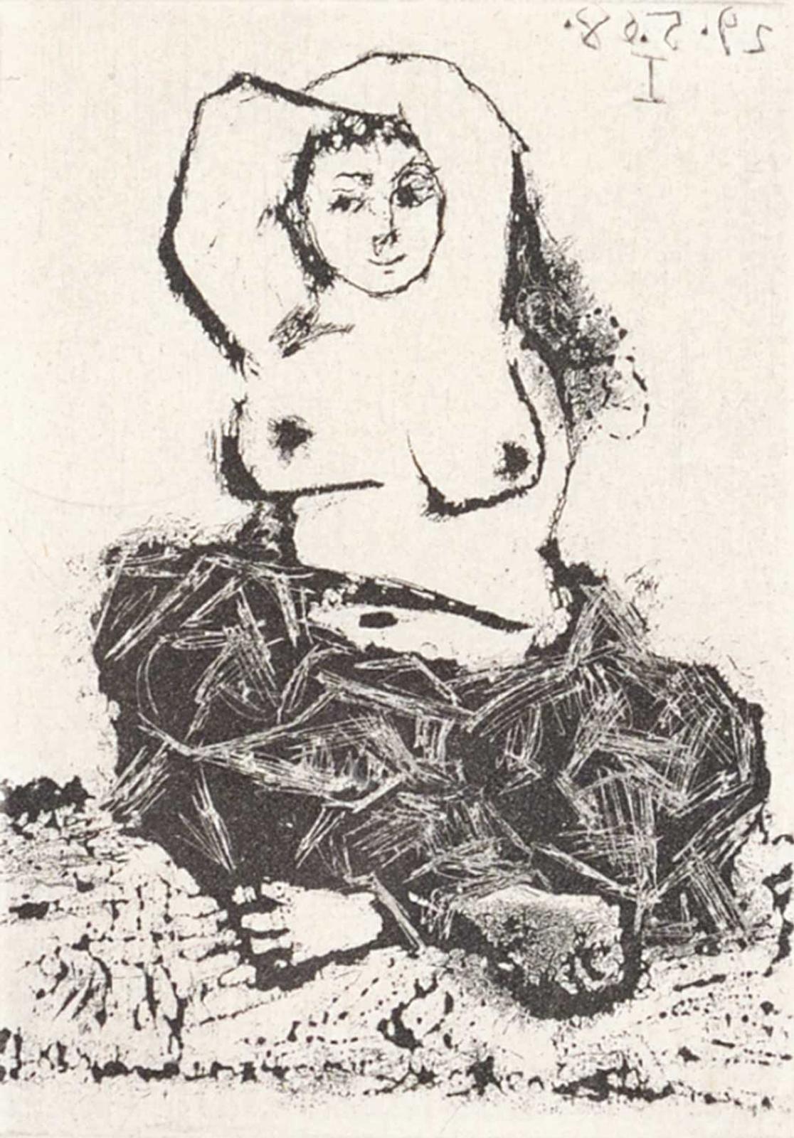 Pablo Ruiz Picasso (1881-1973) - La Celestine Acte VIII