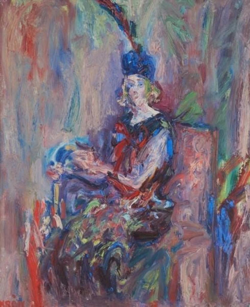 Paul Kron (1869-1936) - Portrait of a Woman