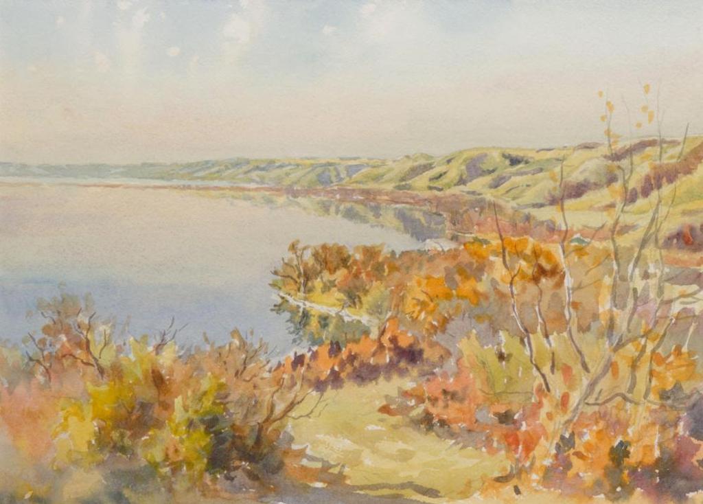 Ernest (Ernie) Luthi (1906-1983) - Untitled - Valley Scene in Autumn