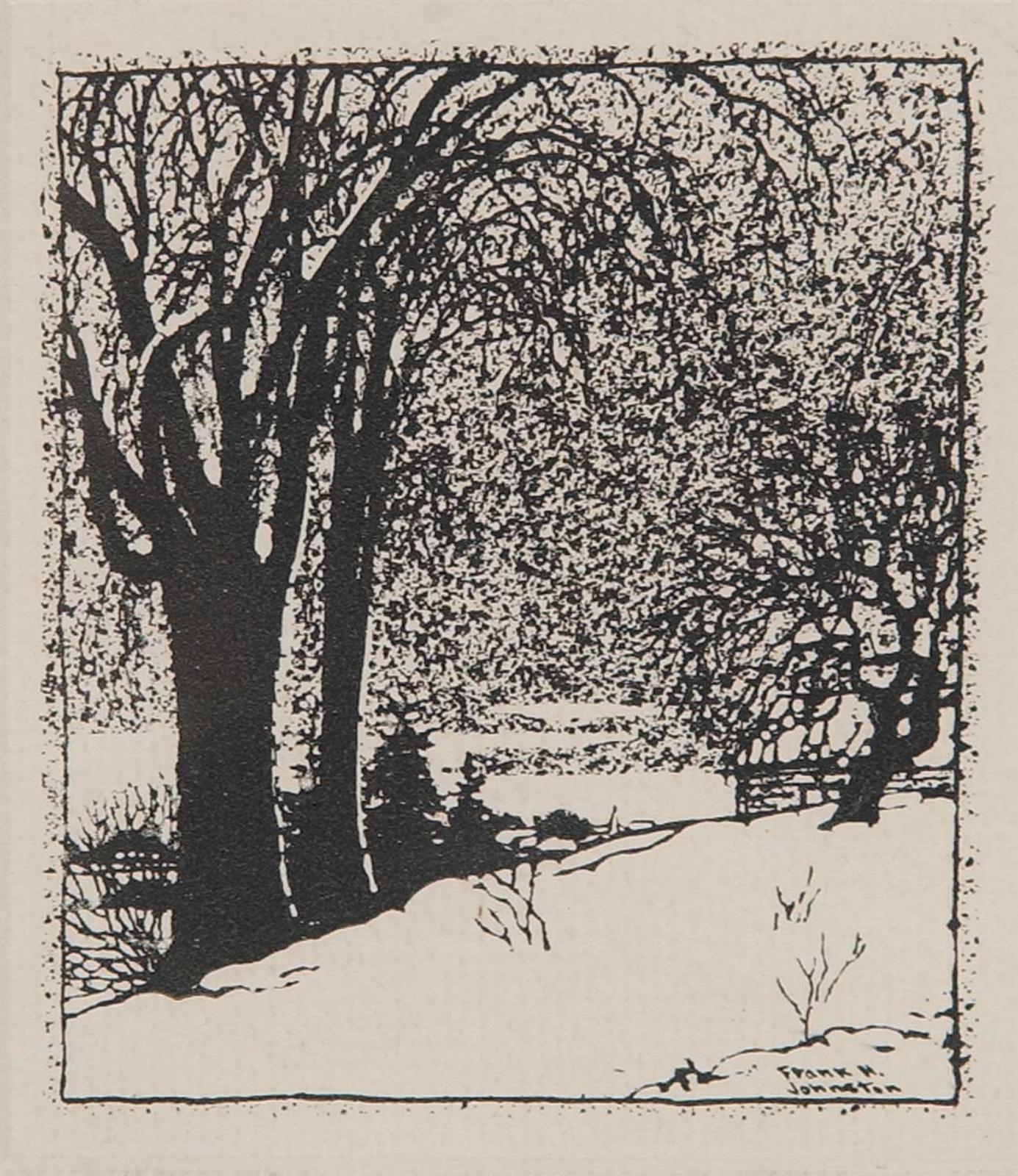 Francis Hans (Franz) Johnston (1889-1949) - Untitled - Winter Cover