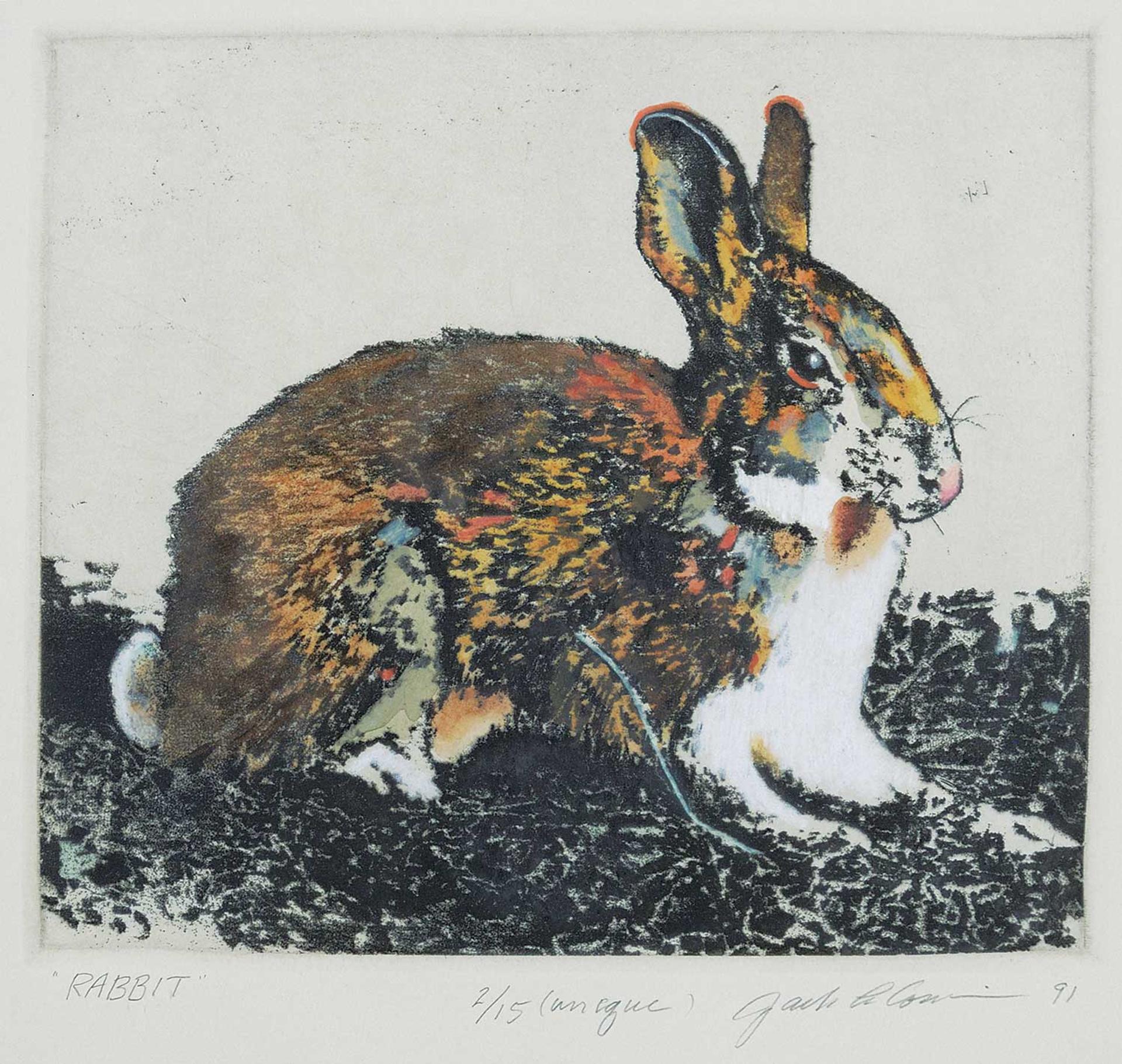 Jack Lee Cowin (1947-2014) - Rabbit  #2/15 [Unique]