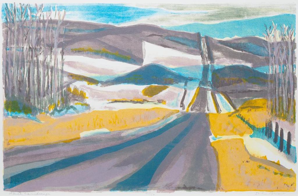 John Harold Thomas Snow (1911-2004) - March Landscape
