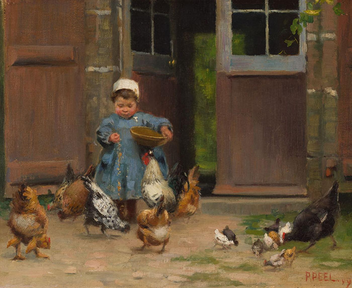 Paul Peel (1860-1892) - Breakfast, Brittany