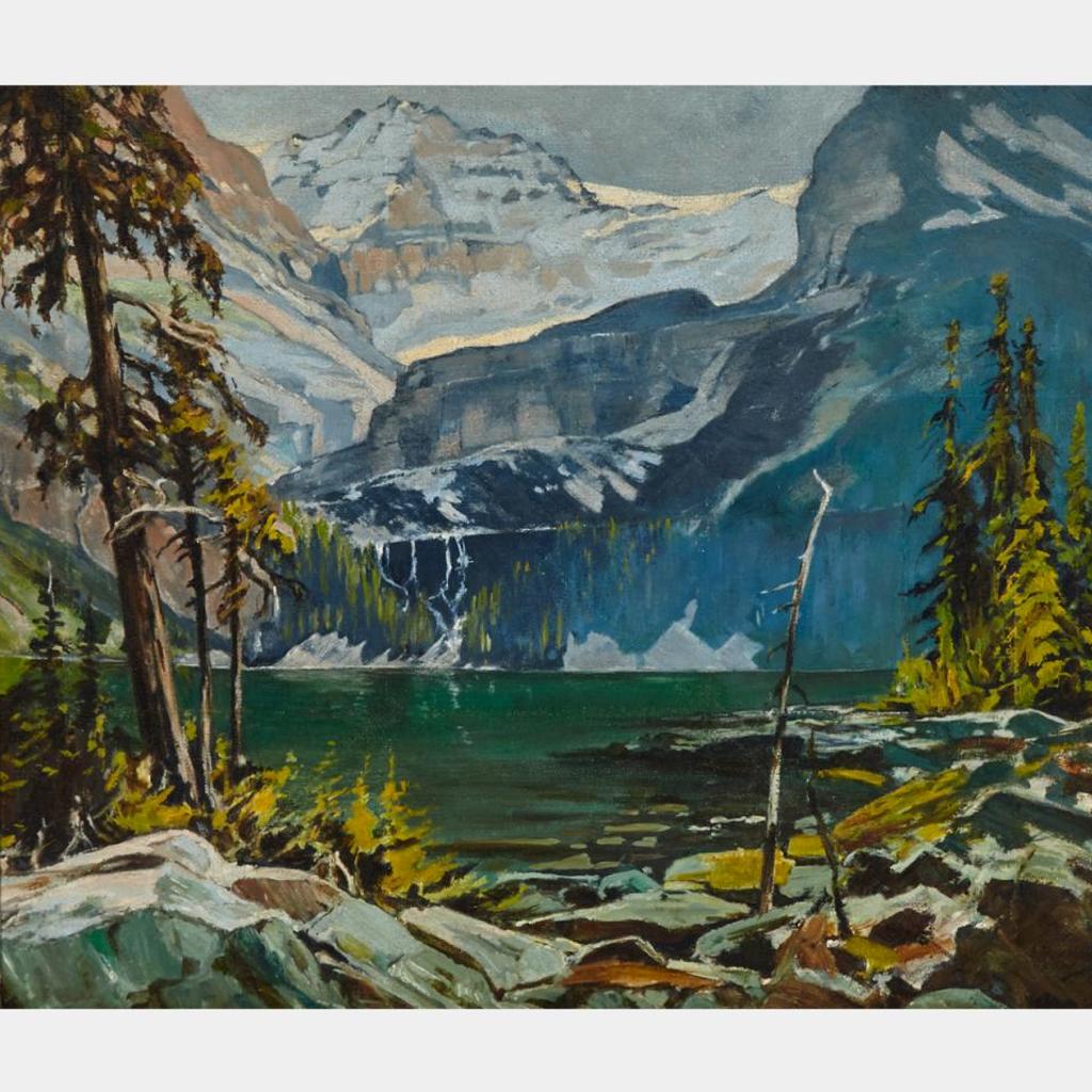 Carl Clemens Moritz Rungius (1869-1959) - Study For Lake O’Hara