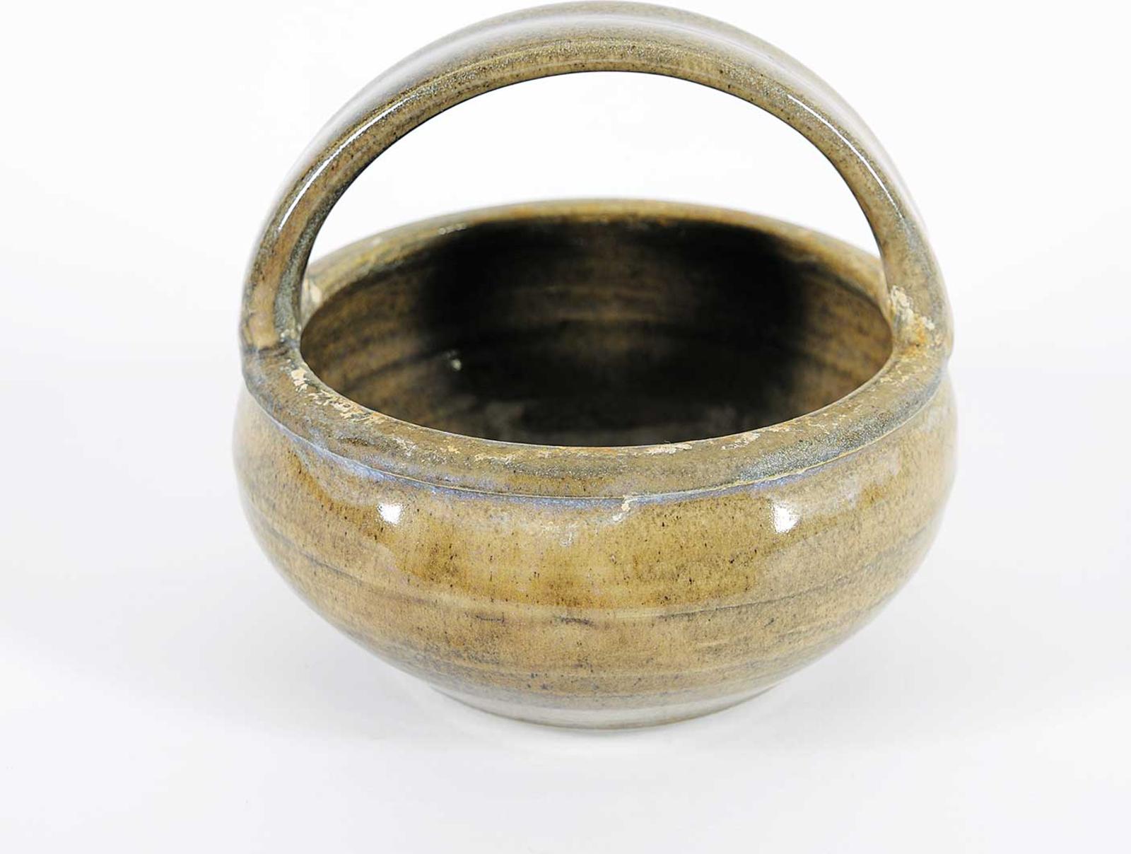 Hiro Urakami - Untitled - Ceramic Handled Basket