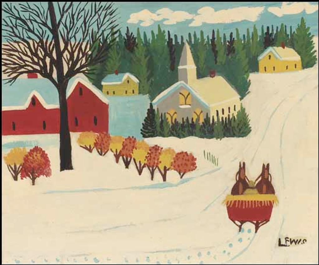 Maud Kathleen Lewis (1903-1970) - Winter Scene