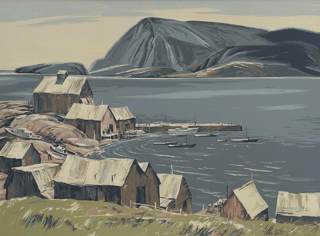 Joseph Sydney Hallam (1899-1953) - Cape Breton Harbour