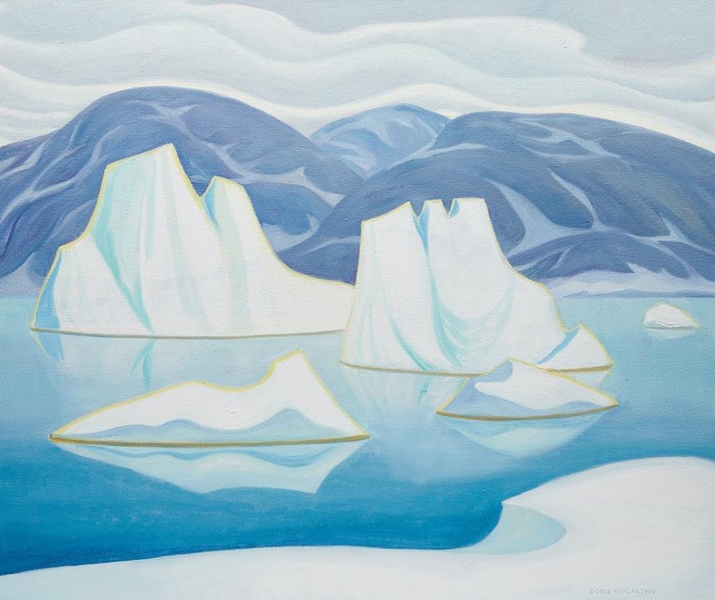 Doris Jean McCarthy (1910-2010) - Iceberg & Floes