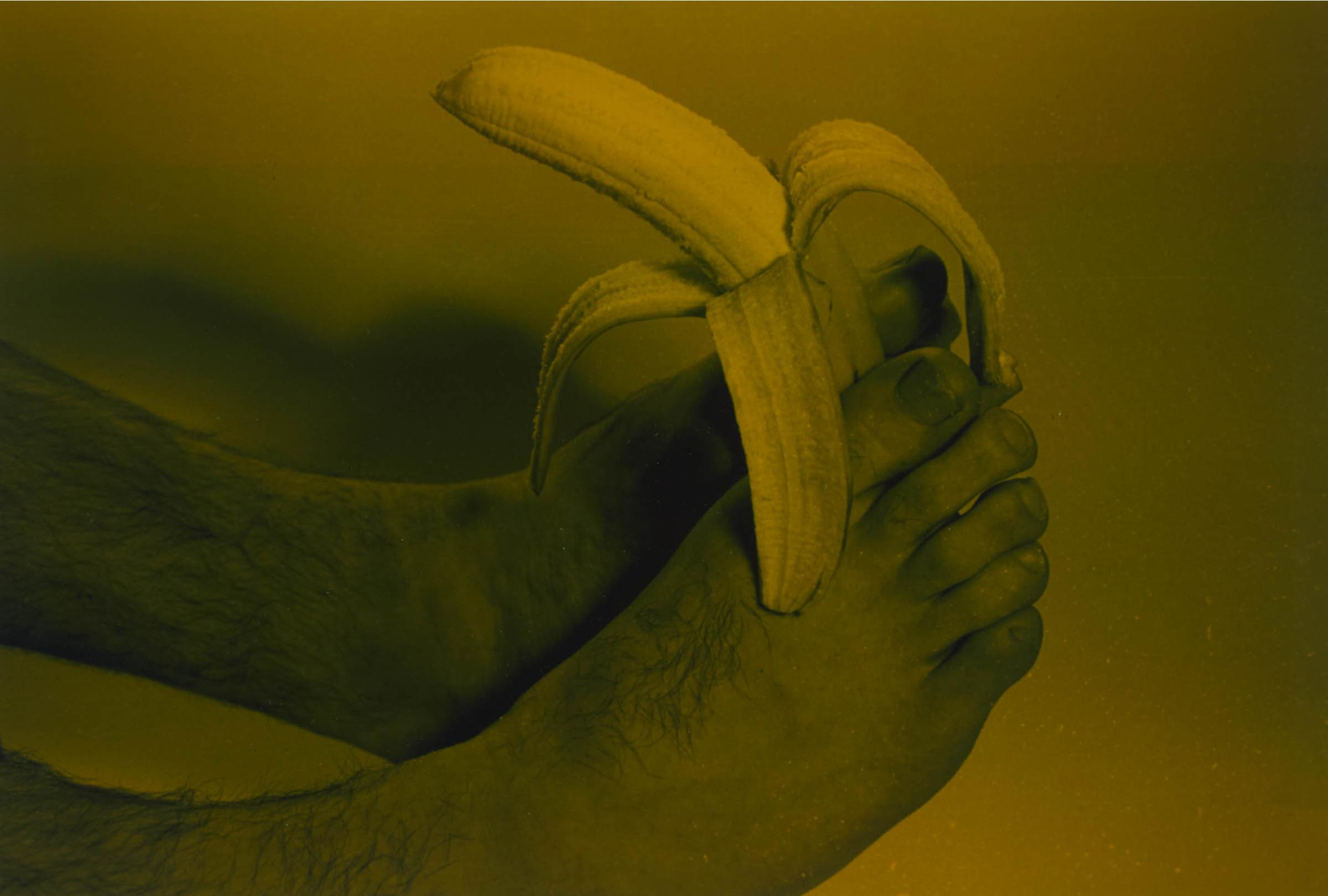 David Marriott - Untitled (Feet Holding Banana)