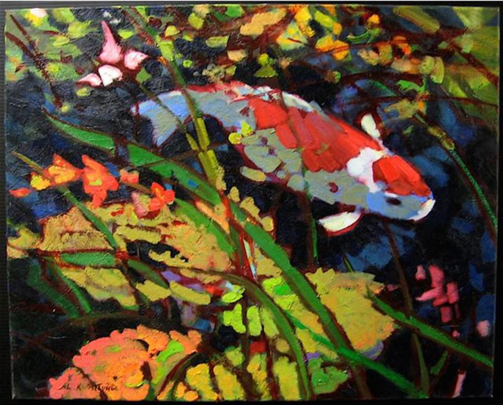 Leif K. Ostlund (1958) - Koi Fish