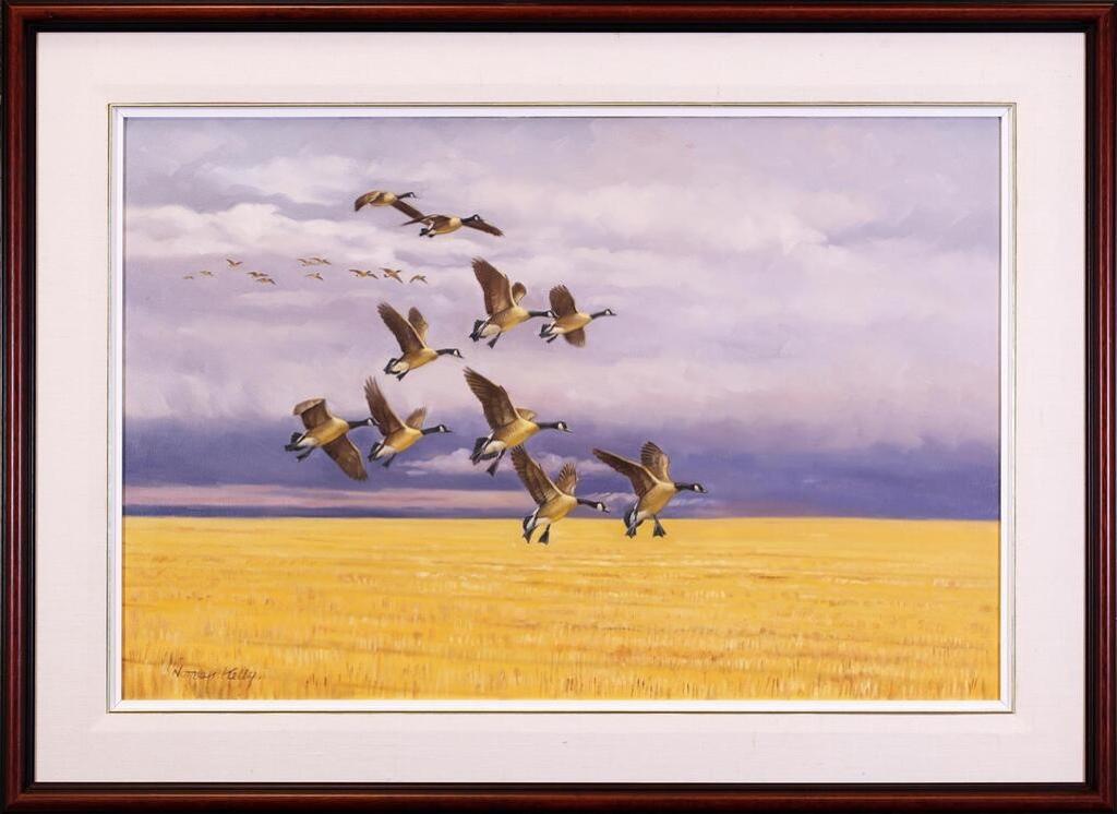 Norman Kelly (1939) - Fall Geese