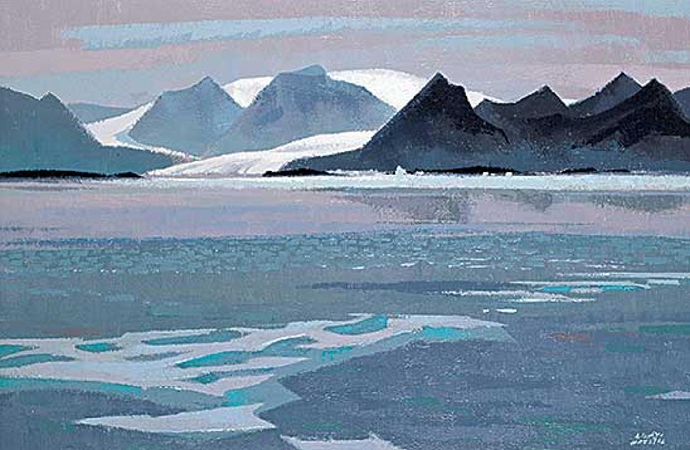 Hilton MacDonald Hassell (1910-1980) - Bylot Island [From the Channel Pond Inlet] Eastern Arctic