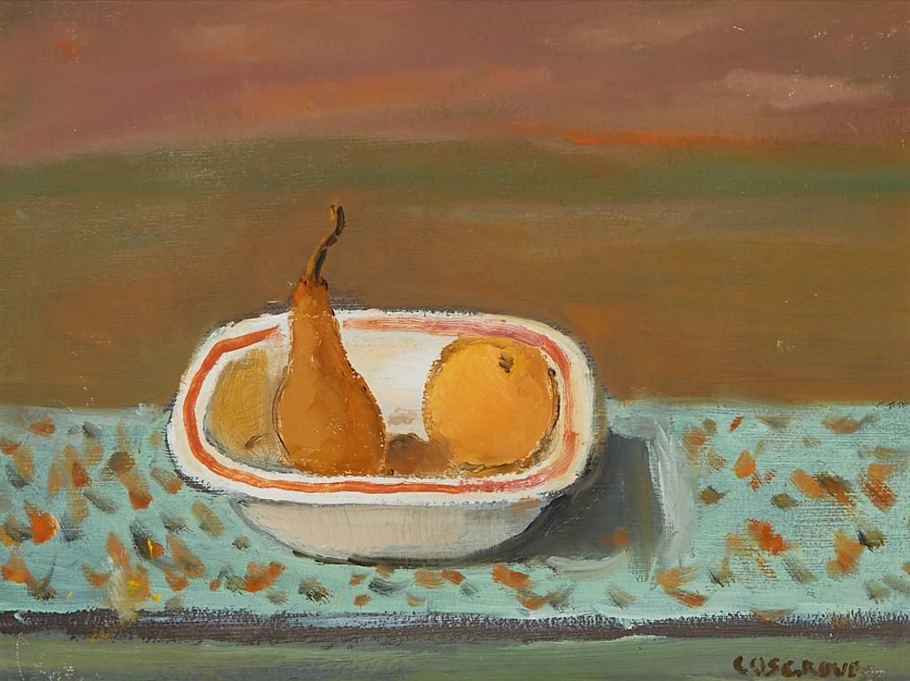 Stanley Morel Cosgrove (1911-2002) - Still Life With Bowl Of Fruit