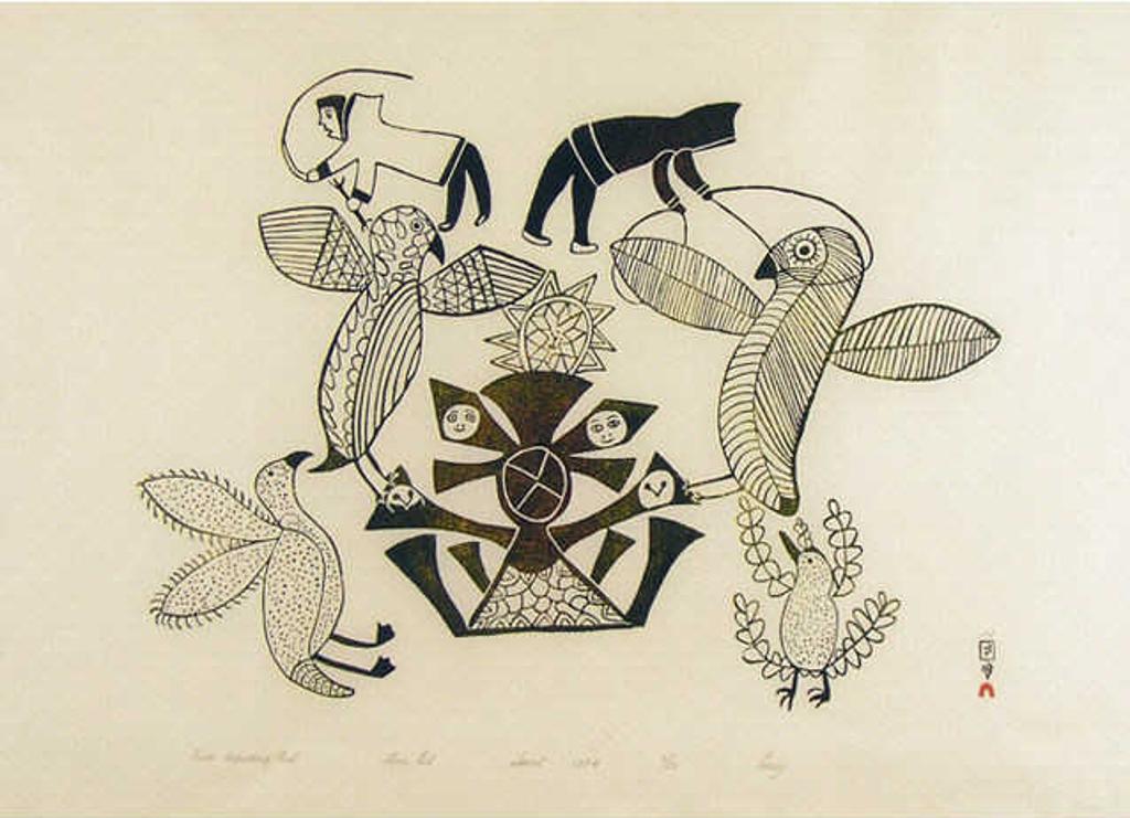Lucy Qinnuayuak (1915-1982) - Untitled