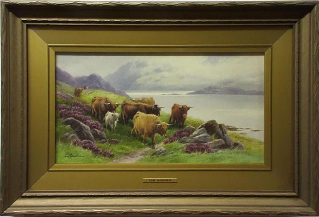 Thomas Rowden (1842-1926) - Untitled (Highland Cattle)