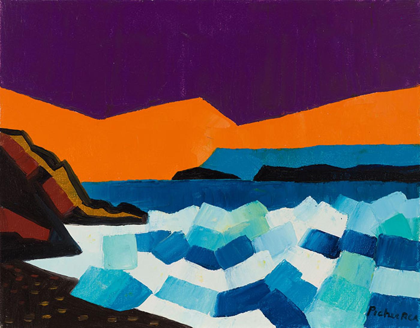 Claude Picher (1927-1998) - Wind on the Sea