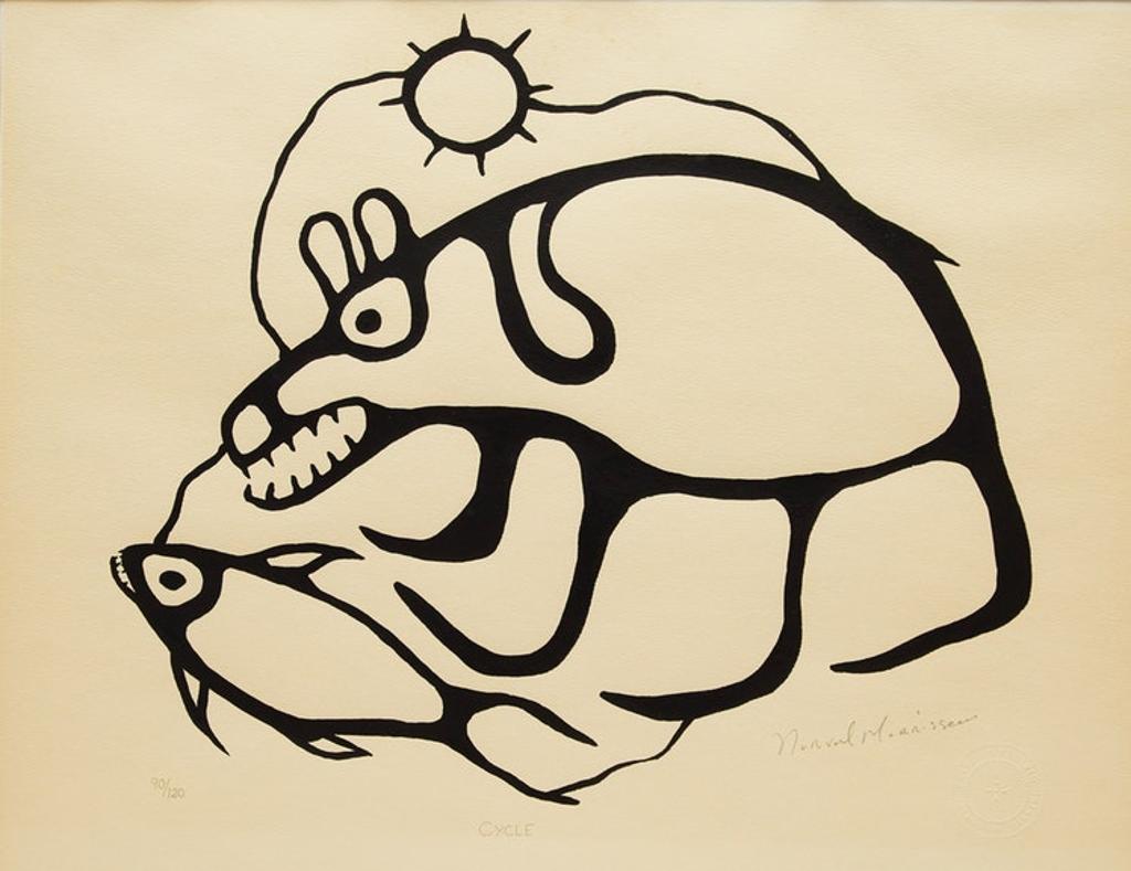Norval H. Morrisseau (1931-2007) - Cycle