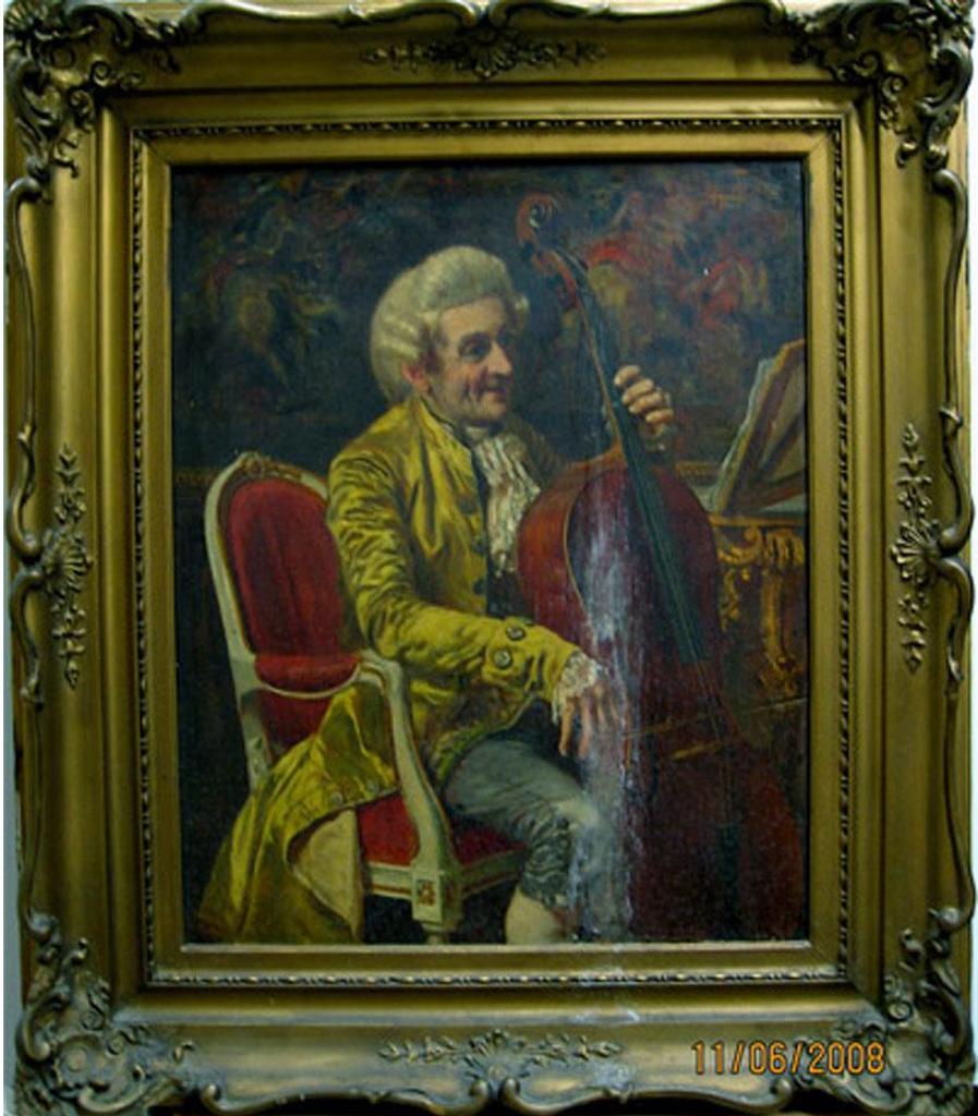 Antonio Zoppi (1860-1926) - The Cello Player