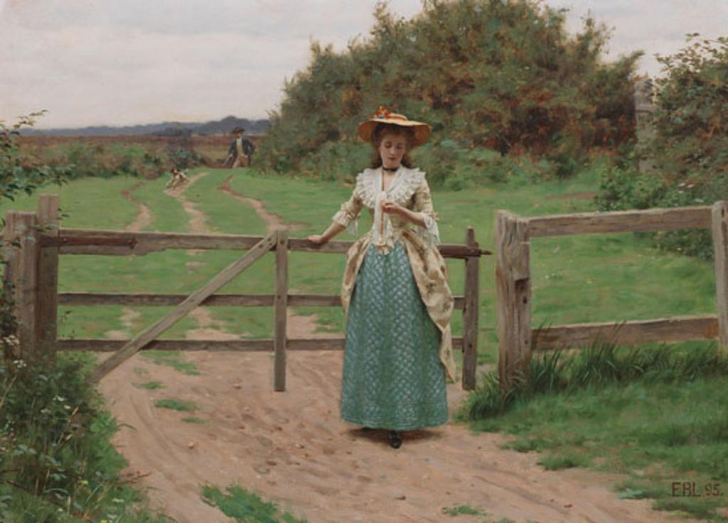 Edmund Blair Leighton (1853) - The Lost Fob