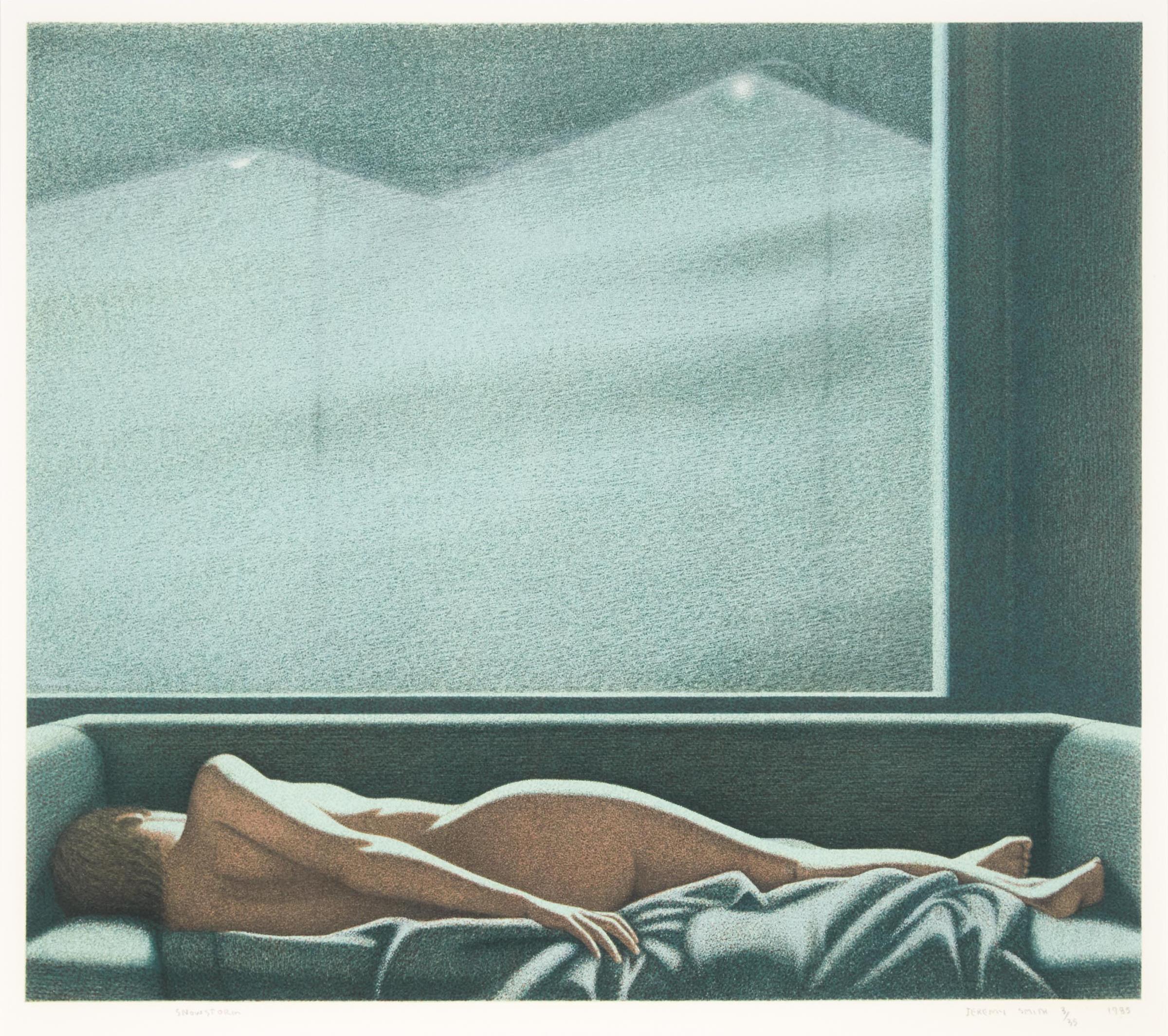 Jeremy Lawrence Smith (1946) - Snowstorm, 1985