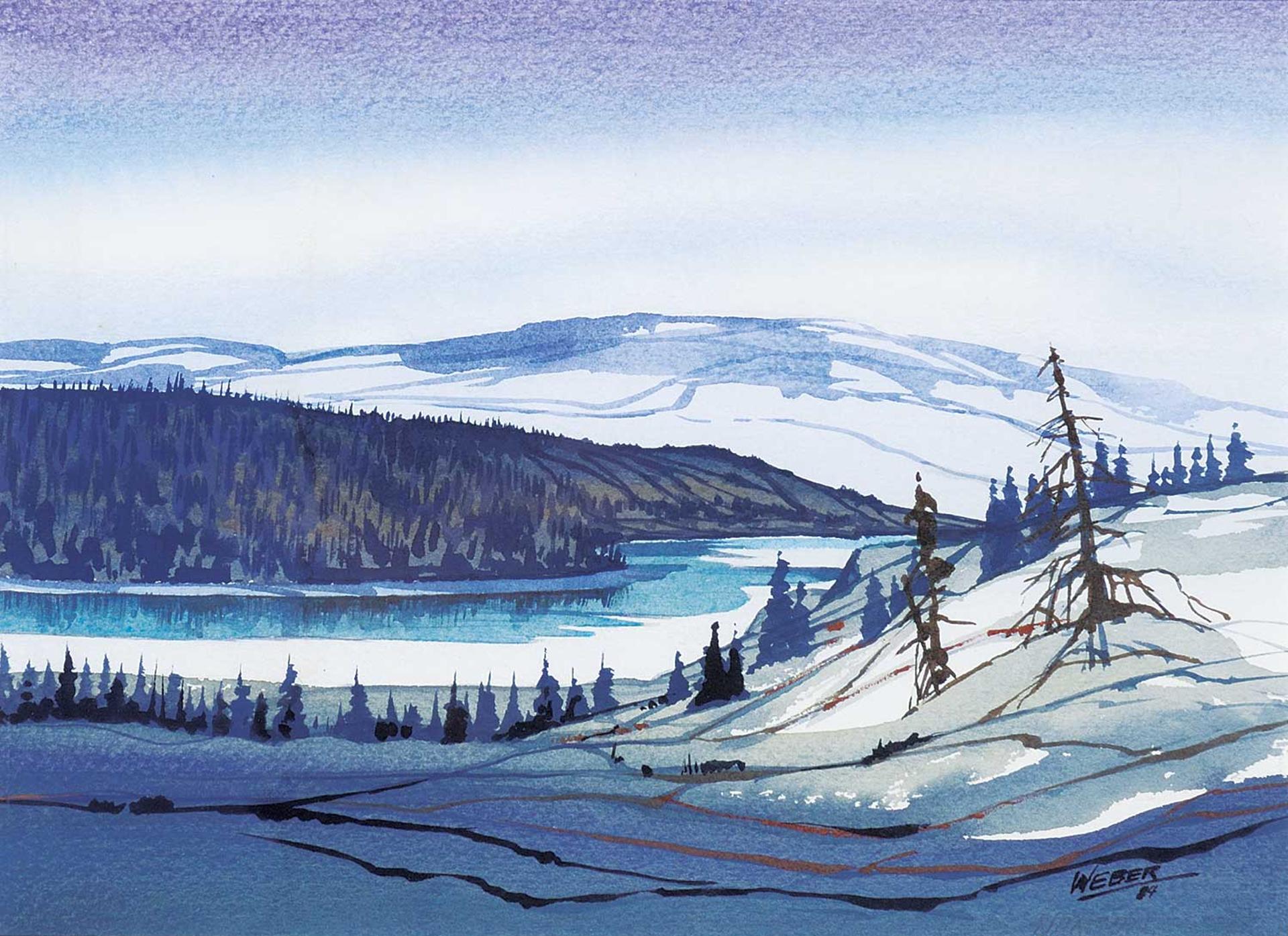 George Weber (1907-2002) - Athabasca River