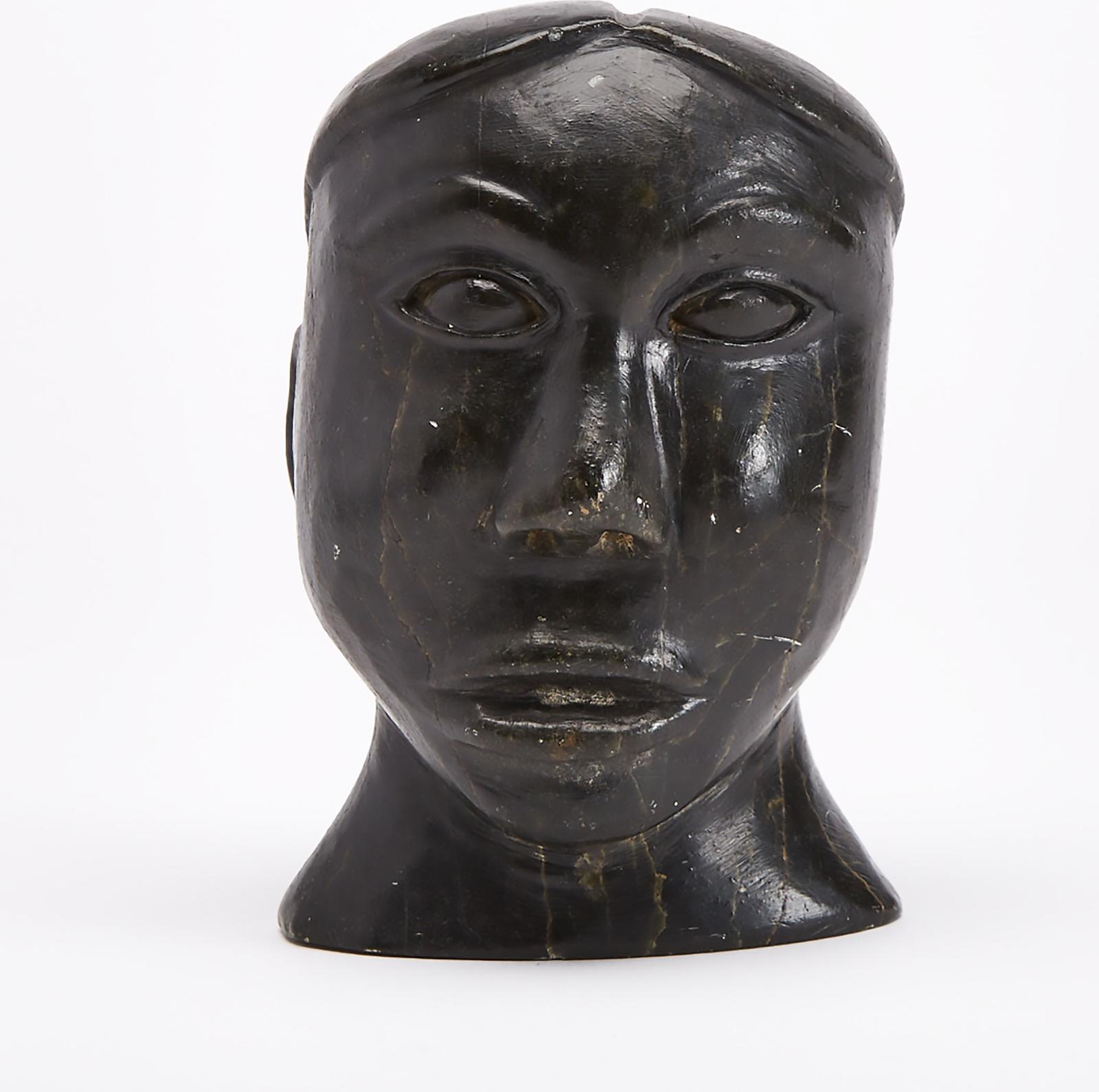 Abraham Nastapoka (1900-1981) - Bust Of A Woman