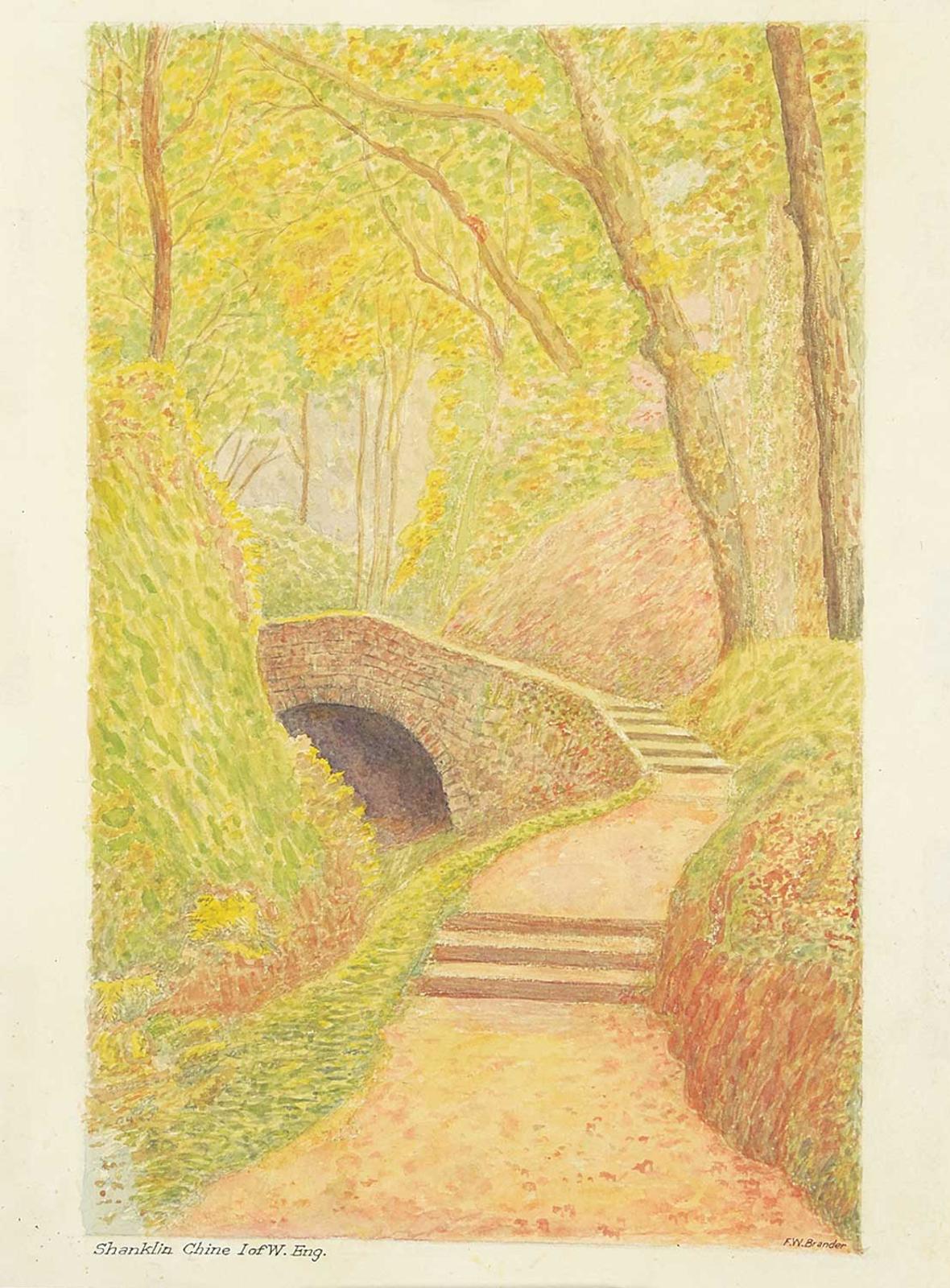 F. W. Brander - Shanklin Chine I of W. Eng.