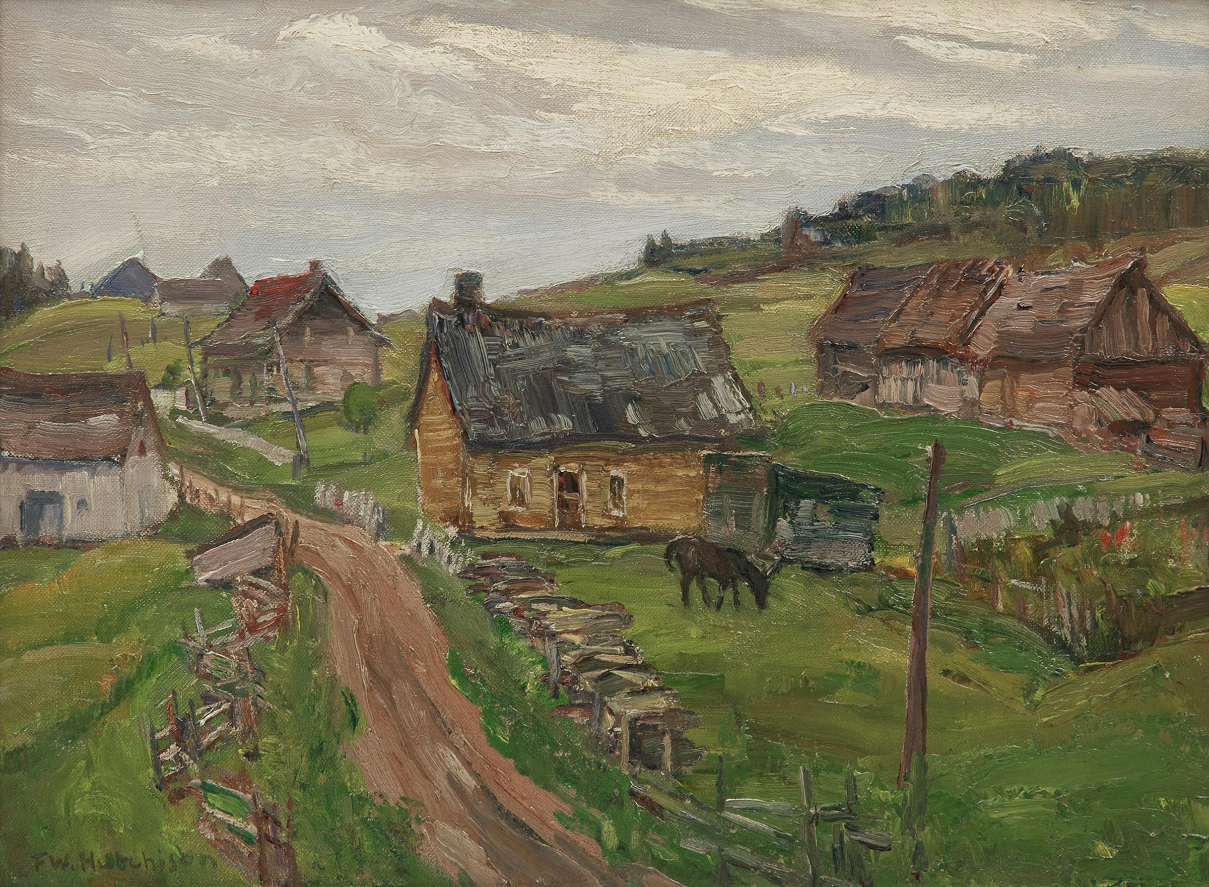 Frederick William Hutchison (1871-1953) - Road to Malbaie, P.Q.